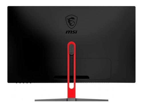 Imagen 5 de 5 de Monitor gamer curvo MSI Optix G24C led 23.6" negro y rojo 100V/240V