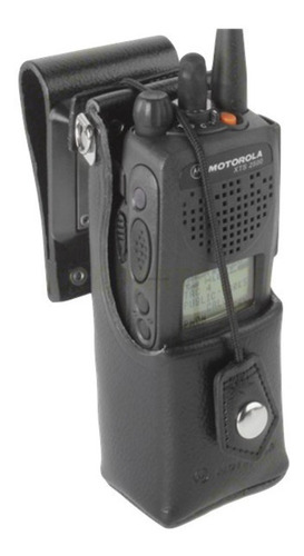 Funda De Cuero Original Motorola Nntn4116 Para Radios Xts