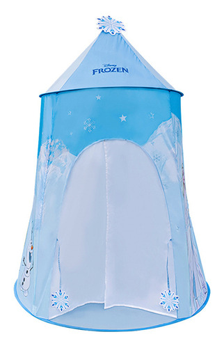 Carpa Infantil Castillo Frozen 145 X 110 Cm Color Celeste