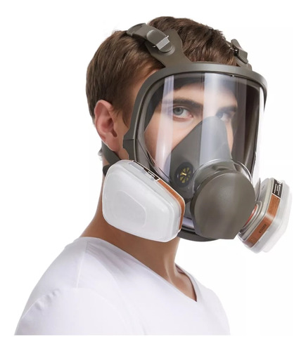 Mascarillas De Gas Para Respiradores, Viseira, Capacete