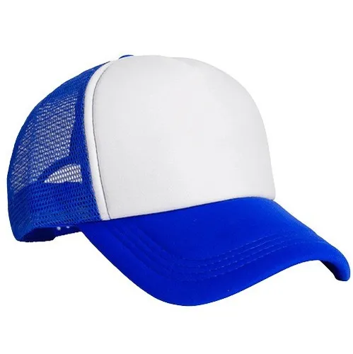 comprar Gorra Trucker Azul C\u002F Frente Blanco P\u002F Sublimar Sublimable