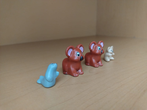 Figuras Kinder Sorpresa De Los 90 S. (3). (Usado)