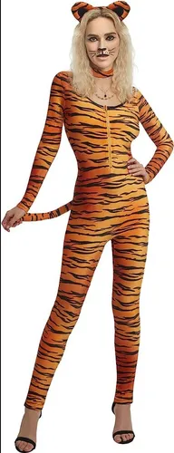 Disfraz De Tigresa Para Mujer Talla L