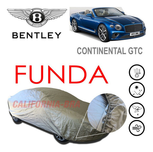 Funda Gruesa Broche Eua Bentley Continental Gtc 2023