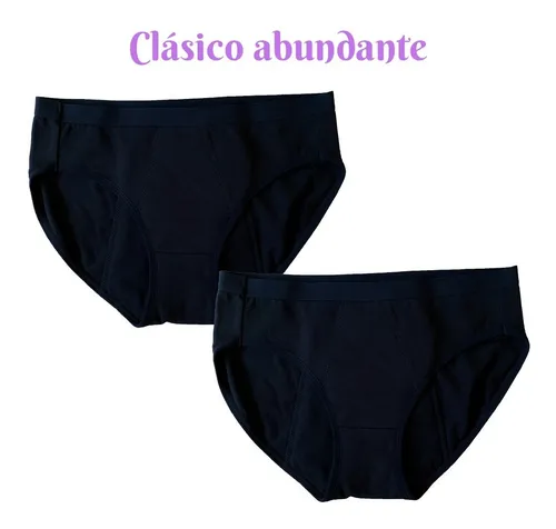 2pack Ropa Interior Menstrual Calzones Periodo Dif Modelos