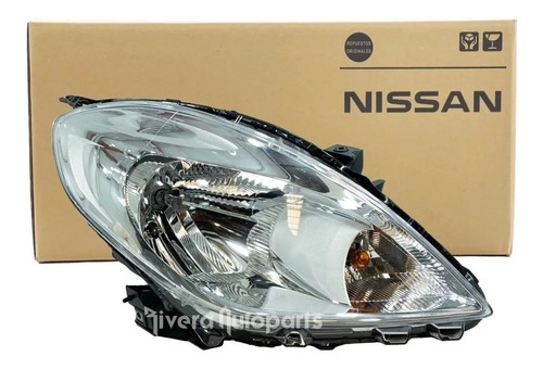 Mica Faro Principal Derecho Original Nissan Versa 2014