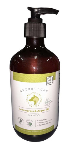 Shampoo Hierbas De Limón Y Aceite De Argán Mpets 500ml