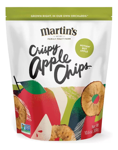 Crispy Apple Chips Botana De Manzana Martins 300g