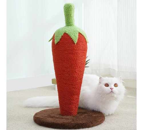 , Poste De Rascado Para Gatos Zanahoria Decorativa Grind