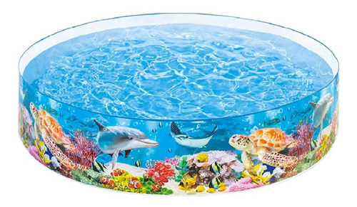 Piscina  Rígida Intex  De 244cms X 46cms 