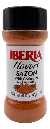 Iberia Sazon Con Annatto Y Cilantro, 12 Oz