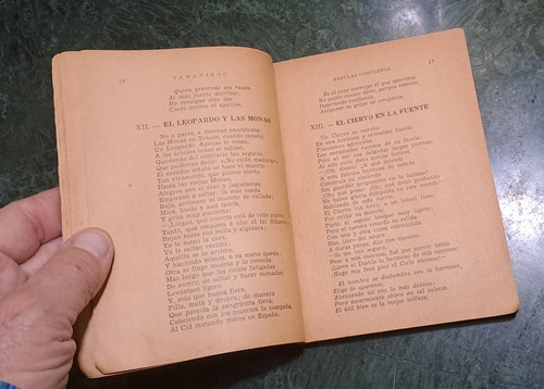 Fabulas Samaniego Libro Año 1943