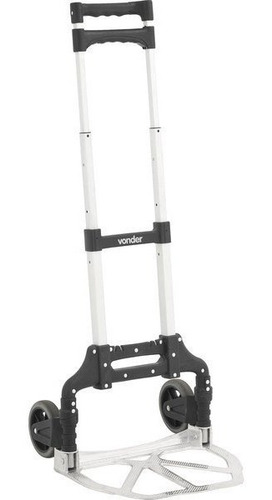 Imagem 1 de 7 de Carrinho De Descarga Dobravel De Alumínio 60 Kg Vonder