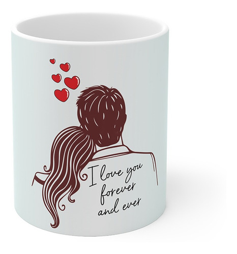 Imagem 1 de 5 de Caneca Love Forever