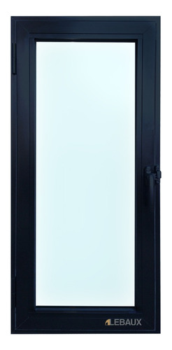 Ventana Raja De Abrir Modena Negra 4mm 50x60