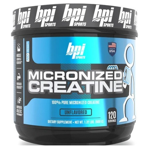 Bpi Creatina Micronized 100% 600 Grs 120s Orig Us