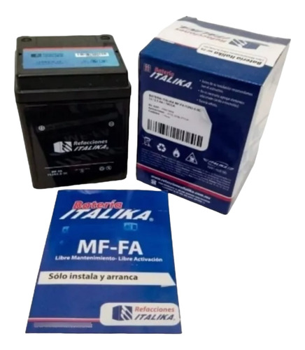 Bateria Mf-fa I12n2.5-3c Italika Original St90 F06010056