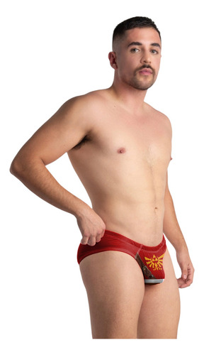 Brief Masculino Retro Gamer, Ropa Interior Cómoda Divertida
