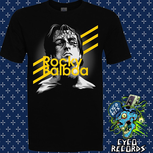 Imagen 1 de 3 de Rocky Balboa - Poster - Peliculas De Culto - Polera- Cyco Re