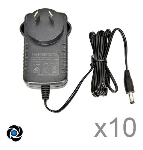 Imagen 5 de 7 de Pack Fuente Switching 12v 2amp 2a Camara Cctv Tira Led X 10 Unidades