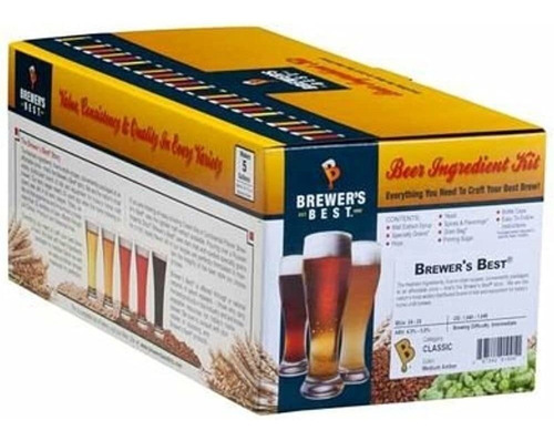 Brewer's Best - Kit De Ingredientes De Cerveza Casera (5 Gal