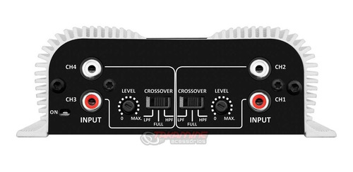 Imagem 5 de 5 de Modulo Taramps Ts 400x4 2 Ohm 400w Rms Ts 400 Amplificador