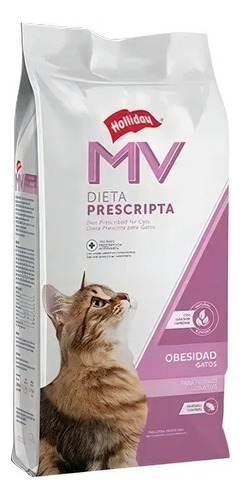 Alimento Mv Dieta Prescripta Obesidad Gato En Bolsa De 2 kg