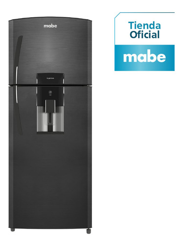 Imagen 2 de 10 de Nevera No Frost 384 Lts Brutos Black Steel Mabe Rmp384fgcc