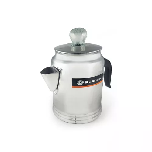 Cafetera Americana Aluminio 12 Pocillos Pettish Online Vc