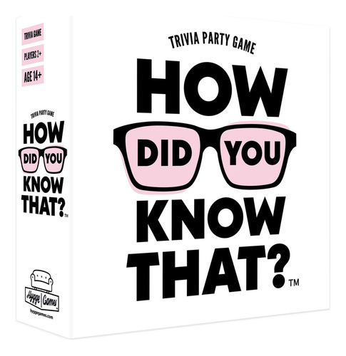Trivia Party Game Hygge Games ¿cómo Lo Supiste? - Blanco