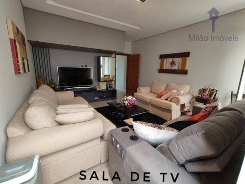Imagem 5 de 25 de Sobrado 4 Suítes À Venda, 430 M², Alphaville Nova Esplanada 3 Em Votorantim/sp - So0518