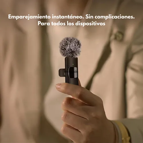 Micrófono Corbatero Inalambrico iPhone Android Usb C 2u