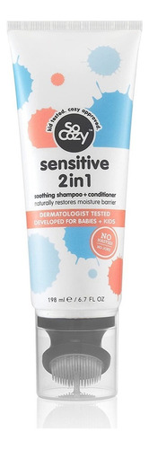  Socozy Sensitive 2 In 1 Shampoo + Acondicionador Niños Bebés
