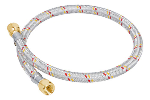 Manguera Aluminio Gas 5/16'' X 5/16'' 60 Cm Foset 23201 Color Gris