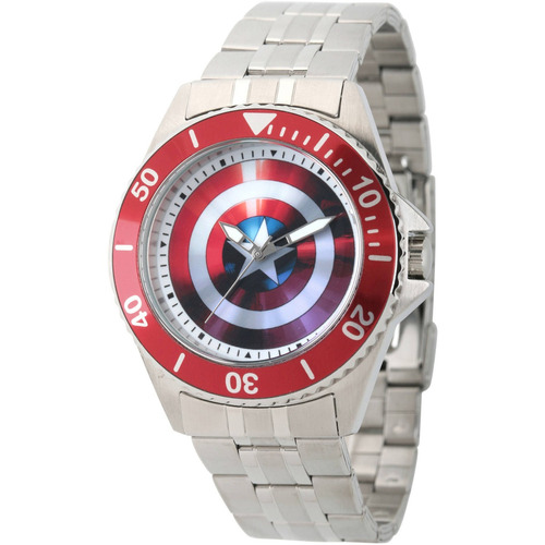 Reloj Marvel Para Hombre Wma000008 Tablero De Avengers 75th