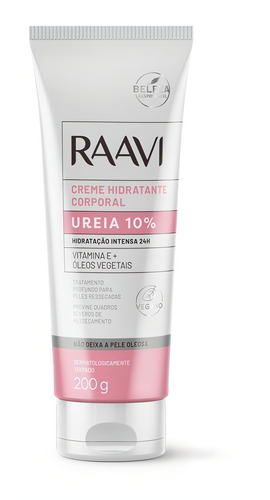 Creme Hidratante De Ureia 10% Raavi 200g