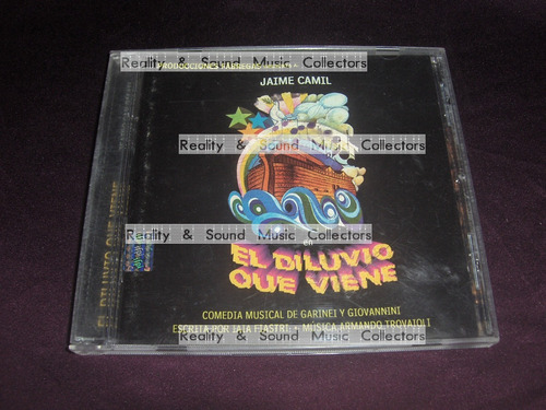 Jaime Camil En El Diluvio Que Viene Cd En Vivo Fabregas 2007 (Usado)