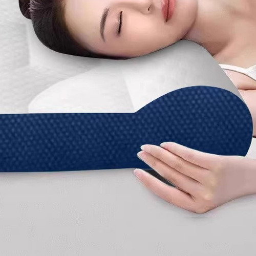 Almohada Cervical, Almohada De Cama Para El Sueño Para Azul