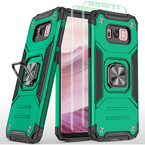 Funda Para Galaxy S8 Plus Dark Verde Tpu-02