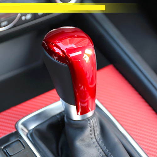 Embellecedor Palanca Mazda 2 3 6 Cx3 Cx5 2015-19 Rojo Speed