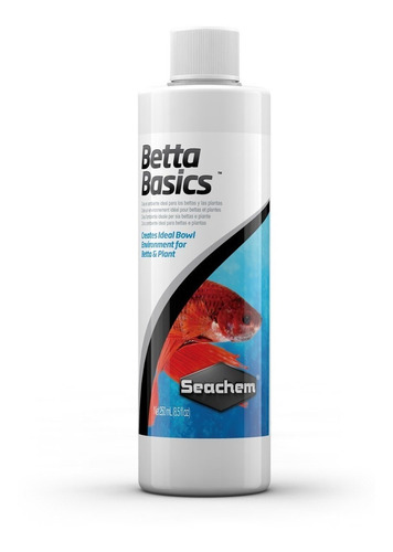 Imagen 1 de 2 de Betta Basics 60ml Seachem Acondicionador Sc424
