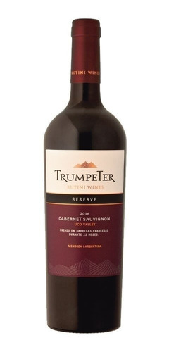 Vino Trumpeter Reserva Cabernet Sauvignon Botella 750ml
