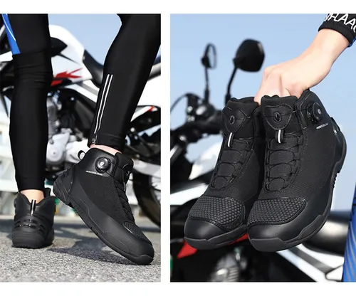 Botas Motociclista Impermeables - Transpirables, Unisex,