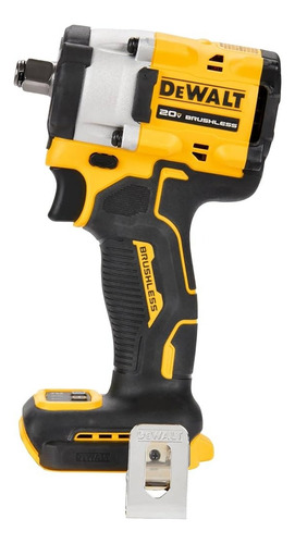 Dewalt Llave De Impacto Inalambrica 20v Atomic 1/2 Brushless Color Amarillo