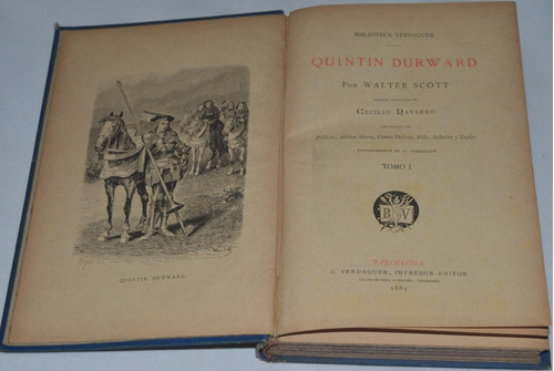 Quintin Durward - Walter Scott (edición 1884) G01