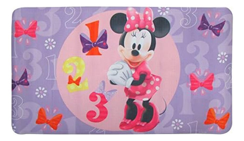 Alfombra De Bañera Decorativa De Minnie Mouse De Disne...