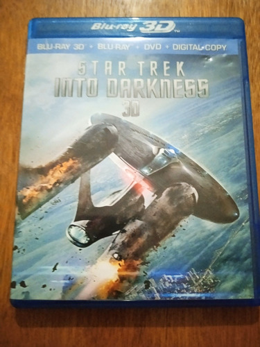 Star Trek Into Darkness Blu Ray 3d+ Dvd+ Blu Ray
