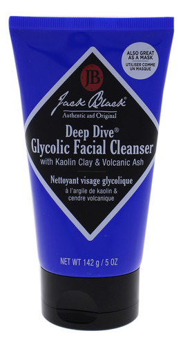 Limpiador Facial Jack Black Deep Dive Glycolic 150 Ml Para H