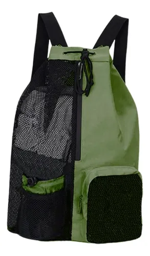 comprar Mochila De Malla Mochila Equipos Deportivos Bolsas Verde