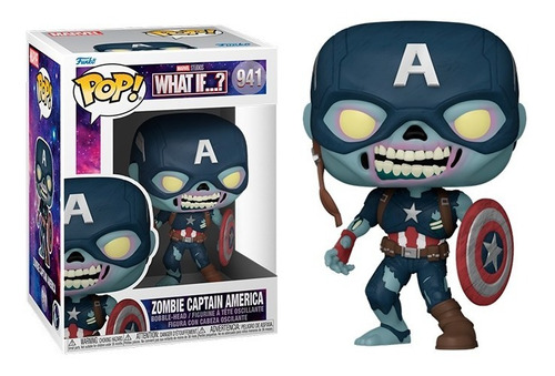 Funko Pop Vinyl Marvel - What If...? Zombie Capitán América